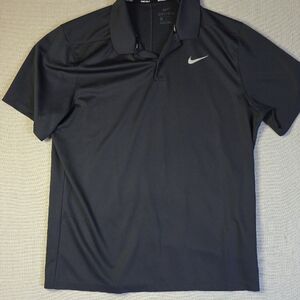 Nike Men's Dark Gray Polo Shirt